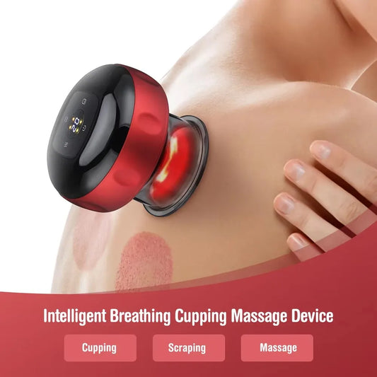 Deep Relief Pro™ Heated Suction Cupping Therapy Massager