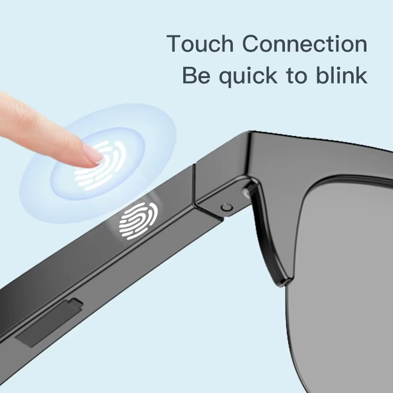 F06 Smart Bluetooth Audio Sunglasses – Waterproof Wireless Stereo Headphones for Sports & Riding