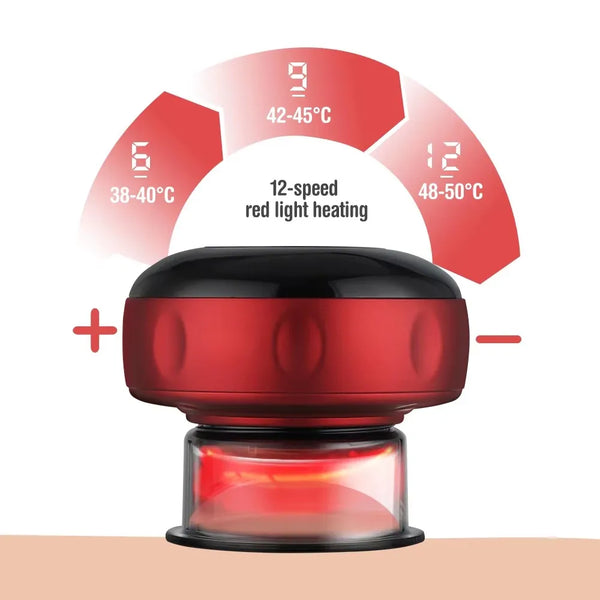 Deep Relief Pro™ Heated Suction Cupping Therapy Massager